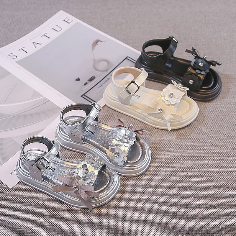 Girls Sandals Korean Style Sweet Flowers Kids Beach Shoes Open Toes 2026 Summer New Children Casual Princess Shoes Hook&loop
Girls Sandals Korean Style Sweet Flowers Kids Beach Shoes Open Toes 2026 Summer New Children Casual Princess Shoes Hook&loop