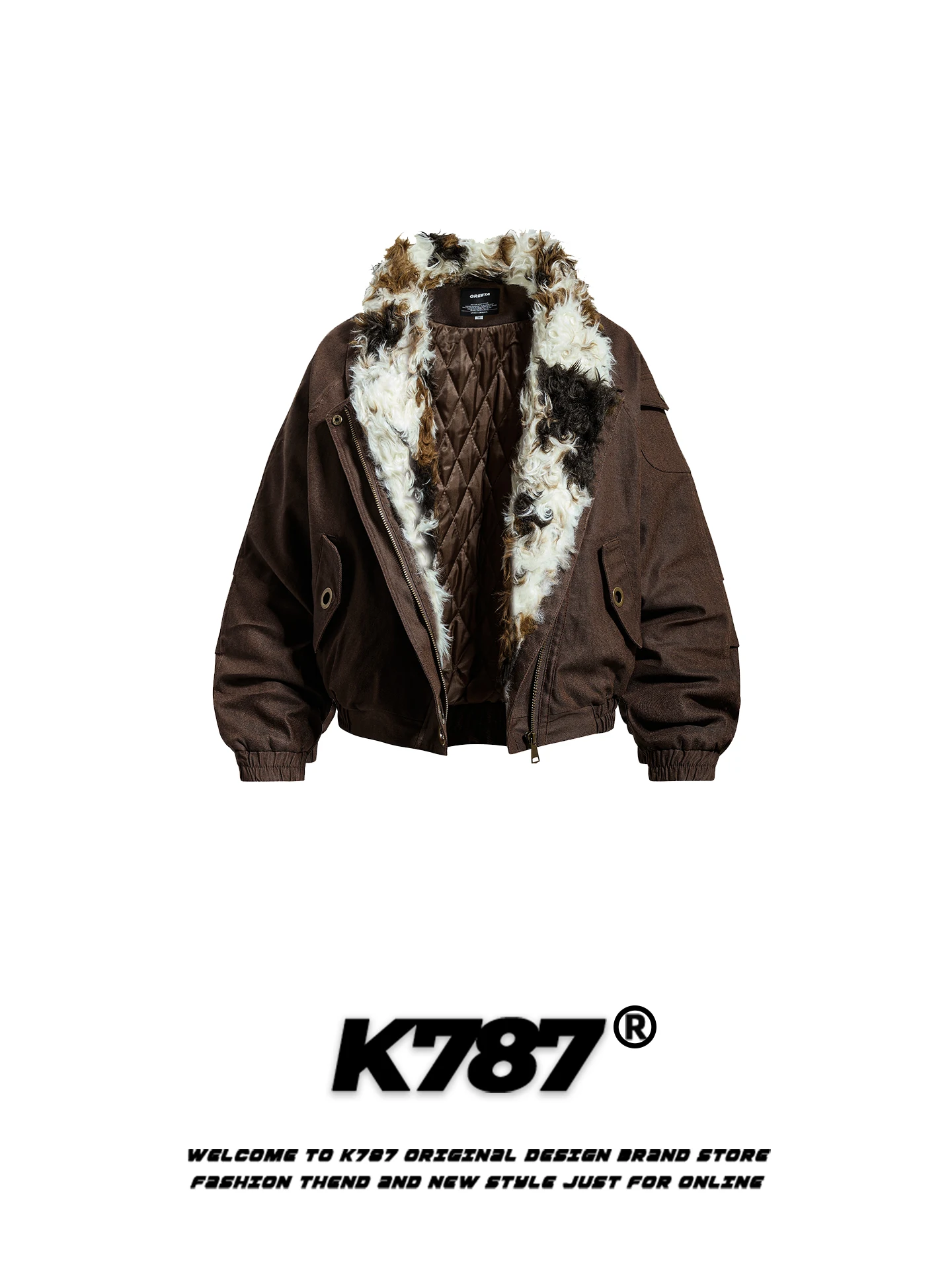 K787 American Retro Color Blo Cotton Jaet Thiened Warm Couples Coat Loose Fit Fem Sle Winter Outerwear Coat
K787 American Retro Color Blo Cotton Jaet Thiened Warm Couples Coat Loose Fit Fem Sle Winter Outerwear Coat