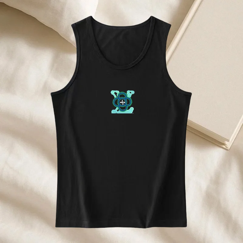 2025 Luxury Brand Short Women's Crew Neck Sexy Skinny Crop Top Women's Party Top Women's Solid Color Printed Summer Vest Women
2025 Luxury Brand Short Women's Crew Neck Sexy Skinny Crop Top Women's Party Top Women's Solid Color Printed Summer Vest Women