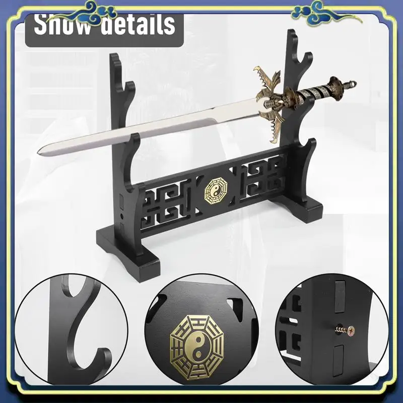 Latest Sword Stand Weapon Display Stand Katana Genji Japanese Samurai Sword Blade Templar Medieval Sword Stand Tai Chi Bagua
Latest Sword Stand Weapon Display Stand Katana Genji Japanese Samurai Sword Blade Templar Medieval Sword Stand Tai Chi Bagua