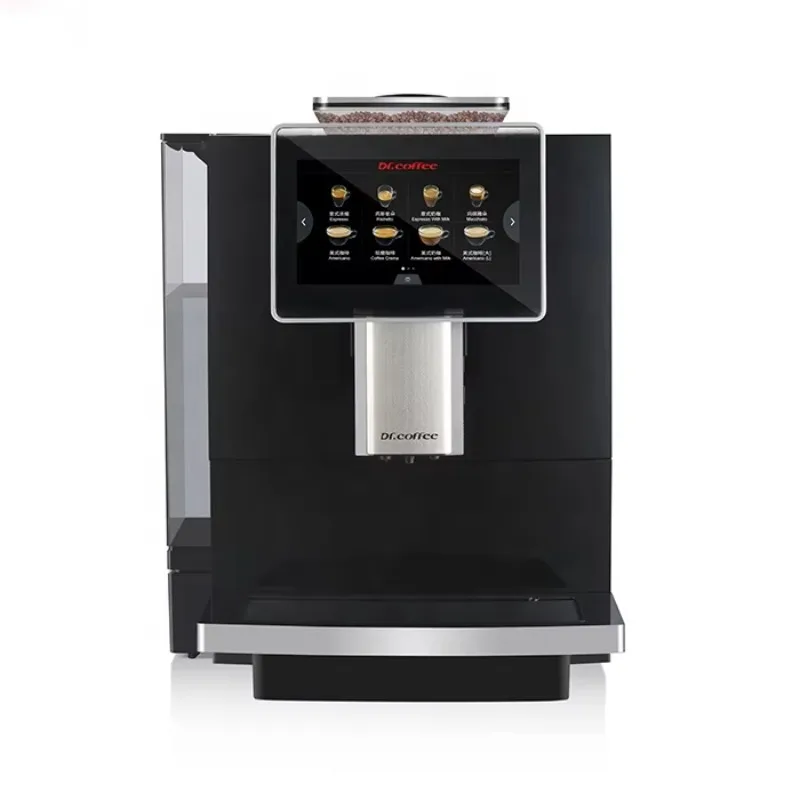 F10 Black 4L Large Water Tank Fully Automatic Espresso Cappuccino Coffee Machine For Commercial Office Use
F10 Black 4L Large Water Tank Fully Automatic Espresso Cappuccino Coffee Machine For Commercial Office Use