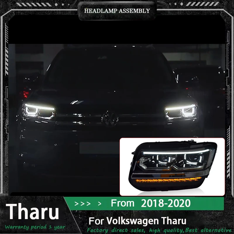 Car Styling for VW THARU LED Headlight 2018-2022 Tharu Head Light DRL Turn Signal High Beam Angel Eye Projector Lens
Car Styling for VW THARU LED Headlight 2018-2022 Tharu Head Light DRL Turn Signal High Beam Angel Eye Projector Lens