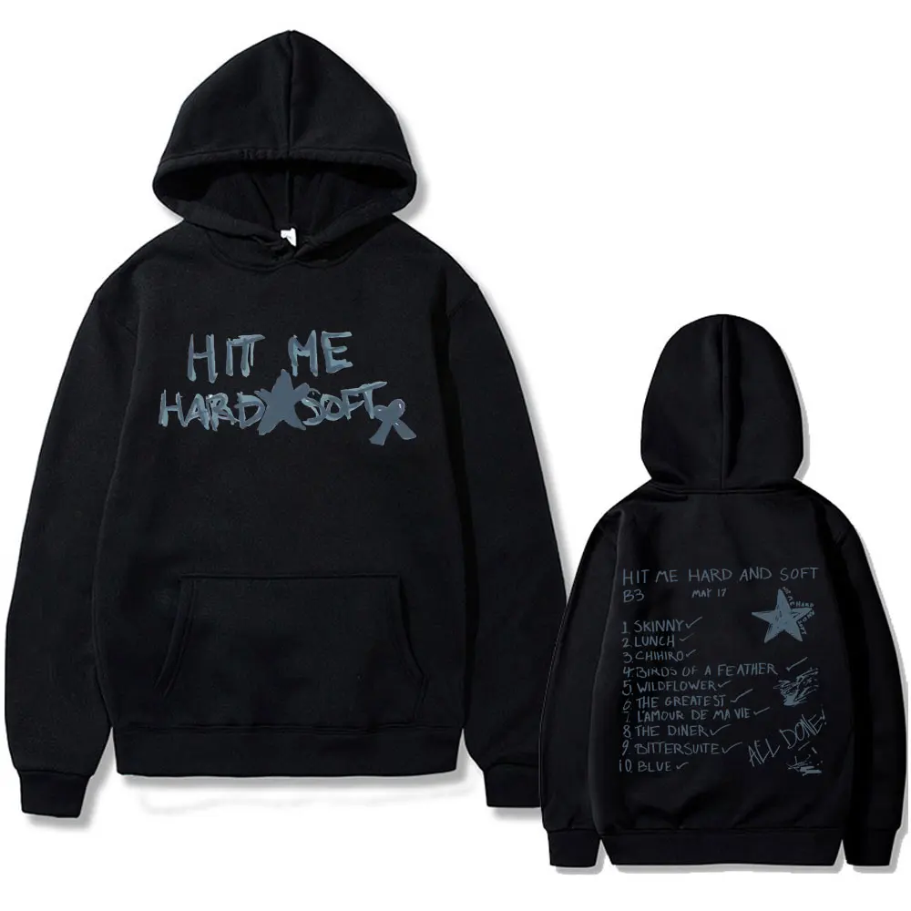 Hit Me Hard and Soft Hoodie Unisex Fleece Cotton Pullover Male Casual Oversized Streetwear Men Women Hip Hop Fashion Hoodies
Hit Me Hard and Soft Hoodie Unisex Fleece Cotton Pullover Male Casual Oversized Streetwear Men Women Hip Hop Fashion Hoodies