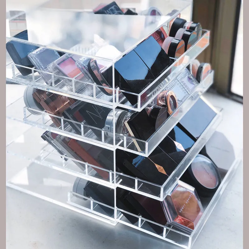 Acrylic Cosmetic Makeup Organizer Makeup Jewelry Powder Cake Blush Storage Case Display for Dresser,Bathroom,Vanity,Countertop
Acrylic Cosmetic Makeup Organizer Makeup Jewelry Powder Cake Blush Storage Case Display for Dresser,Bathroom,Vanity,Countertop