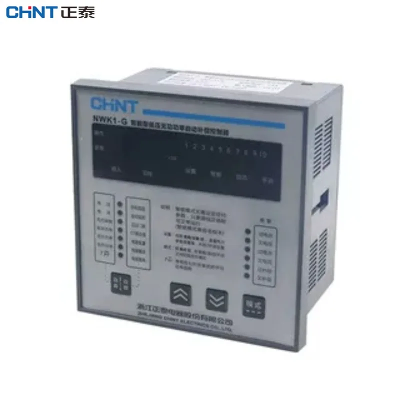 Chint CHNT NWK1-G-4/6/8/10/12 Loop Intelligent Capacitor Low Voltage Reactive Power Automatic Compensation Controller 380V
Chint CHNT NWK1-G-4/6/8/10/12 Loop Intelligent Capacitor Low Voltage Reactive Power Automatic Compensation Controller 380V