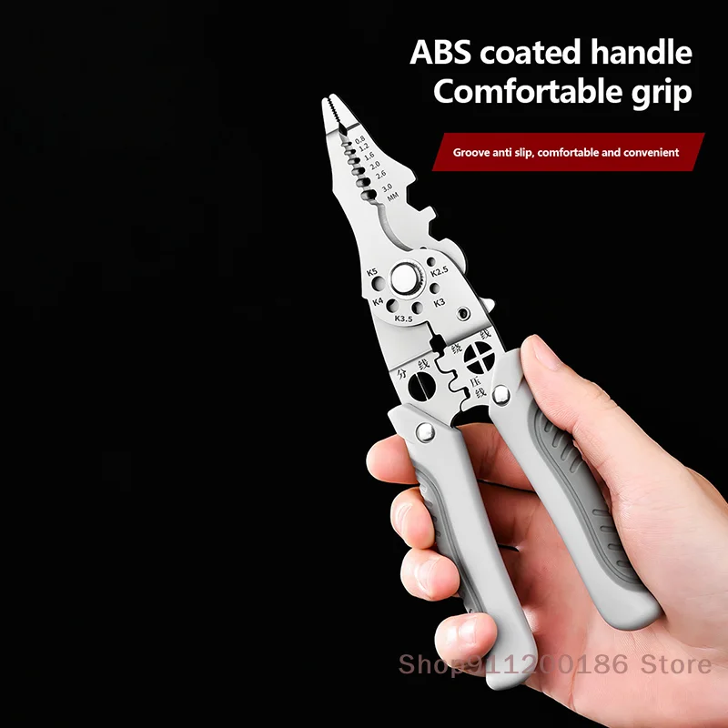 1/2Pcs Multifunctional Wire Crimper Pliers Adjustable Automatic Electrical Wire Stripper Stripping Terminal Hand Tool
1/2Pcs Multifunctional Wire Crimper Pliers Adjustable Automatic Electrical Wire Stripper Stripping Terminal Hand Tool