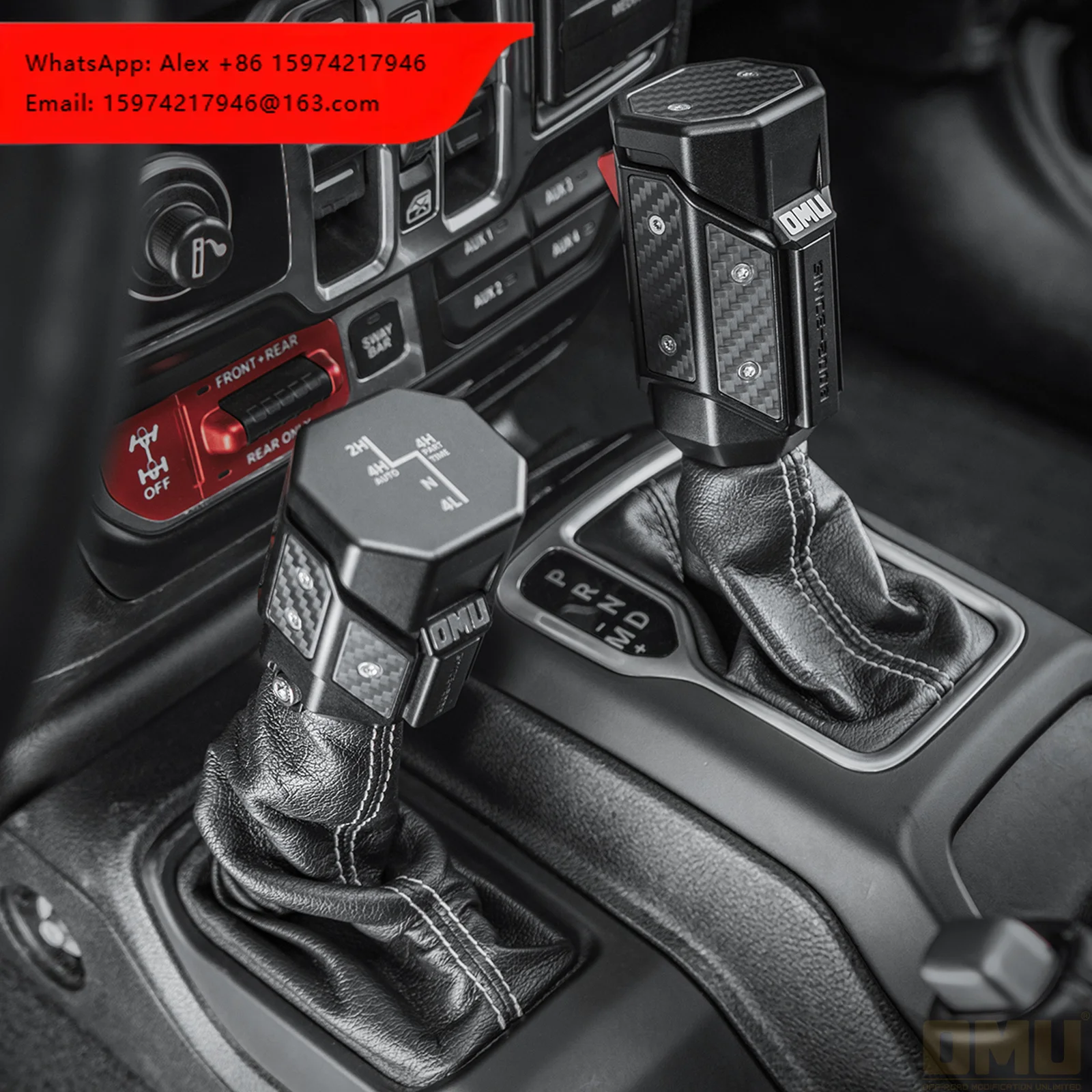 OMU Genesis Series Gear Lever Shift Knob Handle Kits For Jeep Wrangler JL JT Shifter Transfer Case Lever Accessories
OMU Genesis Series Gear Lever Shift Knob Handle Kits For Jeep Wrangler JL JT Shifter Transfer Case Lever Accessories