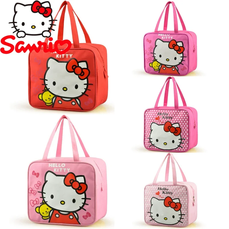 Kawaii Sanrio Hello Kitty Insulated Lunch Bag Cute Cartoon Thickened Waterproof Portable Food Box Children's School Lunch Bags
Kawaii Sanrio Hello Kitty Insulated Lunch Bag Cute Cartoon Thickened Waterproof Portable Food Box Children's School Lunch Bags