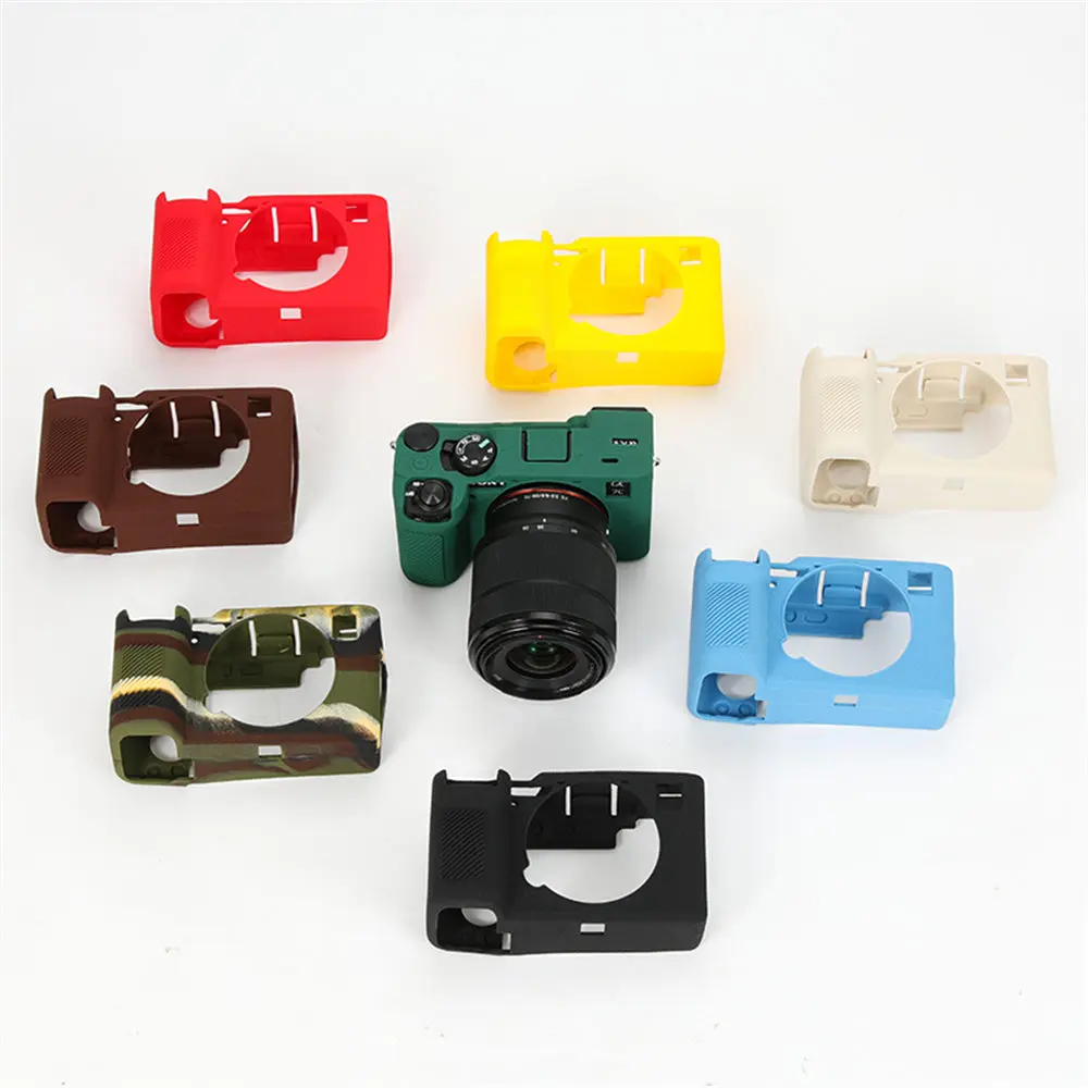 Rubber Skin Soft Silicone Armor Camera Body Case For Sony A7CII A7CR A7C2 Mirrorless Camera Bag A7C II
Rubber Skin Soft Silicone Armor Camera Body Case For Sony A7CII A7CR A7C2 Mirrorless Camera Bag A7C II