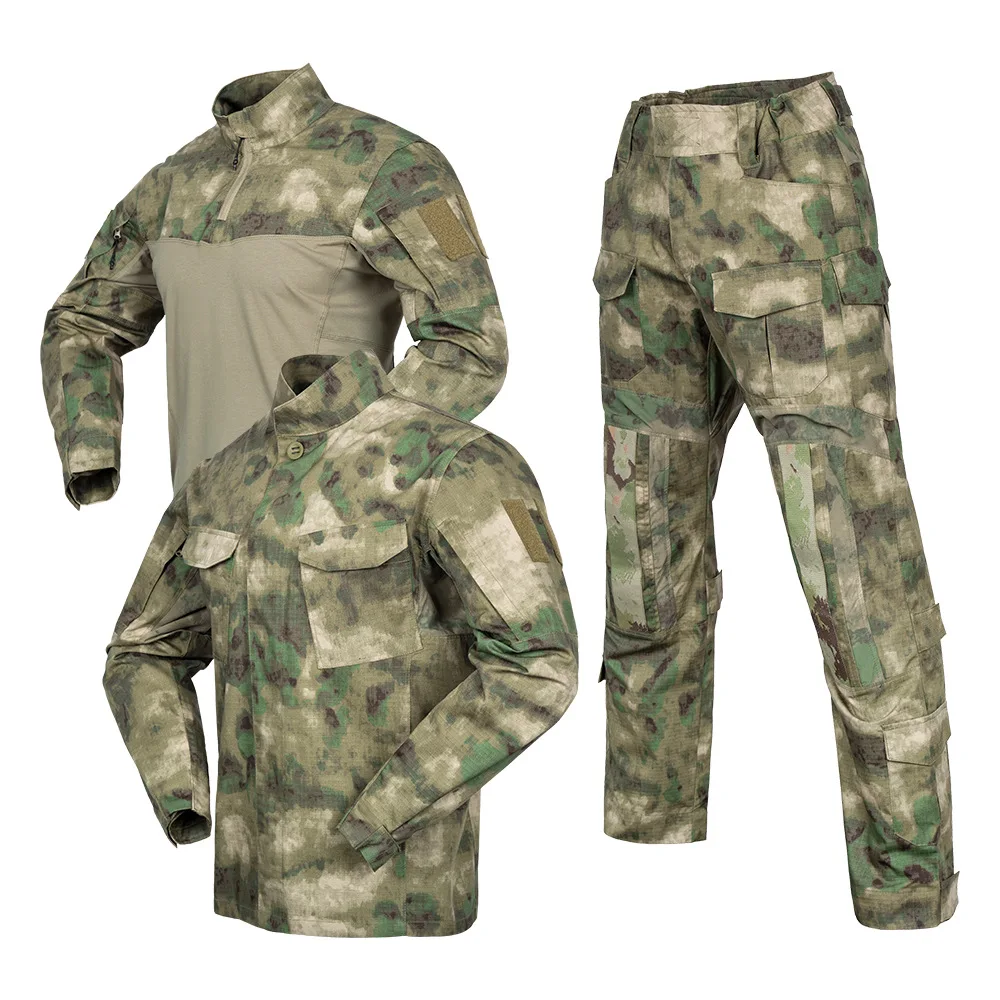 Mens 3 Piece Frog Suit Set CP Camouflage Jacket Pants Hooded Coverall Military Tactical Training Outdoor Combat Wear Resistant U
Mens 3 Piece Frog Suit Set CP Camouflage Jacket Pants Hooded Coverall Military Tactical Training Outdoor Combat Wear Resistant U