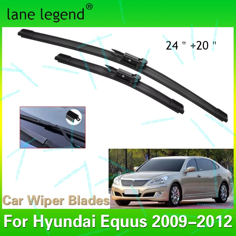 Car Wiper For Hyundai Equus 2009-2012 Front Wiper Blades Soft Rubber Windscreen Wipers Auto Windshield 24" 20" 600mm 500mm
Car Wiper For Hyundai Equus 2009-2012 Front Wiper Blades Soft Rubber Windscreen Wipers Auto Windshield 24" 20" 600mm 500mm