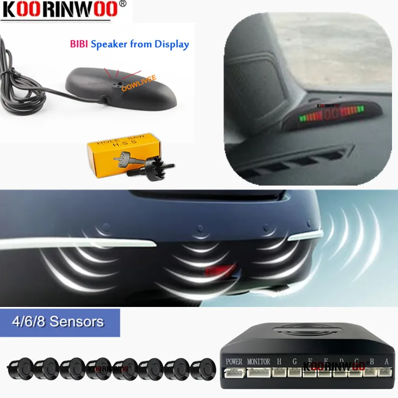 Koorinwoo интеллектуальные для автомобилей светодиодные цветные датчики парковки 4/6/8 система подсветки 22 мм слепая точка авто радар детектор
Koorinwoo интеллектуальные для автомобилей светодиодные цветные датчики парковки 4/6/8 система подсветки 22 мм слепая точка авто радар детектор
