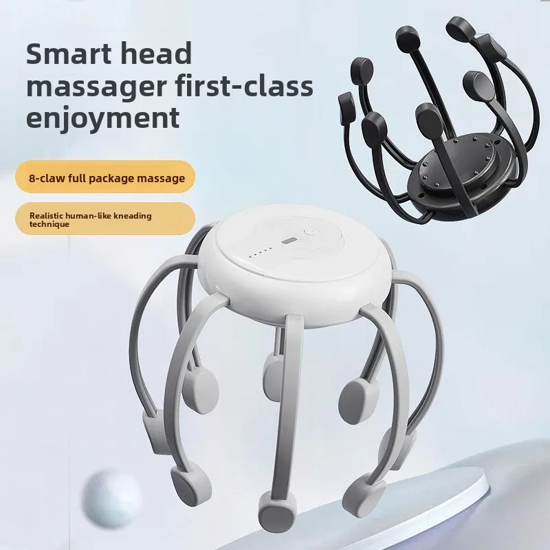 Octopus Electric Head Massager, Scalp Massager, Relieving Migraine, Brain and Neck Relaxation, Meridian Dredging Artifact
Octopus Electric Head Massager, Scalp Massager, Relieving Migraine, Brain and Neck Relaxation, Meridian Dredging Artifact
