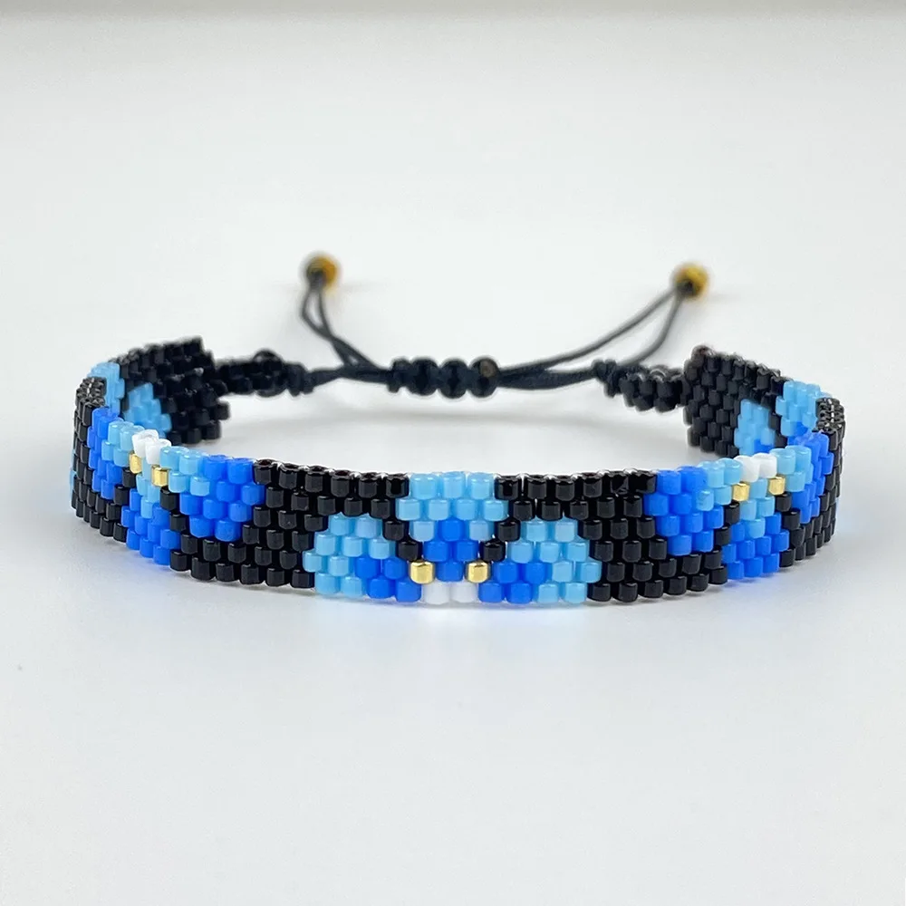 Beaded bracelet Flowers Originality Design Hand knitting Bohemia Adjustable Tide Female Simple Rice bead bracelet
Beaded bracelet Flowers Originality Design Hand knitting Bohemia Adjustable Tide Female Simple Rice bead bracelet