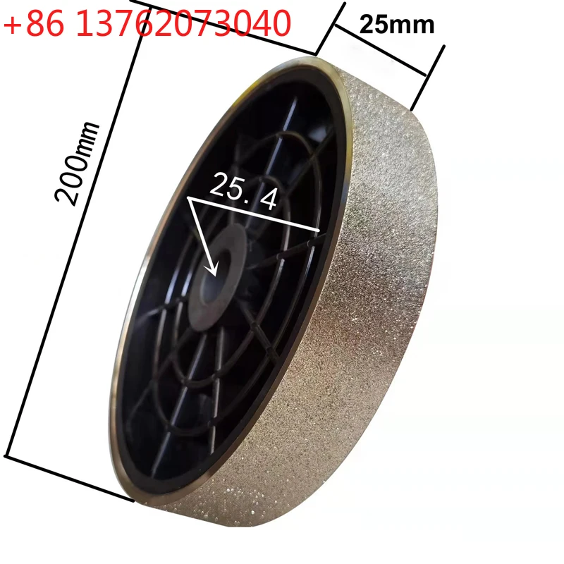 8" Inch Diamond Polishing Wheel 200mm 25.4mm Hole Electroplate Coated Flat-shaped Jewelry Grinding Wheel
8" Inch Diamond Polishing Wheel 200mm 25.4mm Hole Electroplate Coated Flat-shaped Jewelry Grinding Wheel