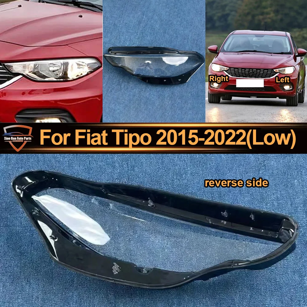 For Fiat Tipo 2015 2016 2017-2022(Low Configuration) Headlamp Cover Transparent Lampshade Headlight Shell Mask Lens Plexiglass
For Fiat Tipo 2015 2016 2017-2022(Low Configuration) Headlamp Cover Transparent Lampshade Headlight Shell Mask Lens Plexiglass