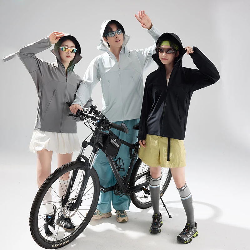 Couple's Summer Lightweight Breathable UV Resistant Jacket Outdoor Cycling Sweat Absorbing Quick Drying Sun Protection Clothing
Couple's Summer Lightweight Breathable UV Resistant Jacket Outdoor Cycling Sweat Absorbing Quick Drying Sun Protection Clothing