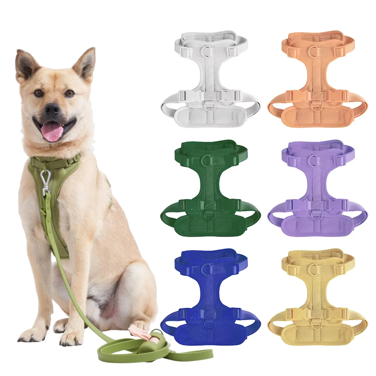 No Pull Pet Harness Super Adjustable Wear-Resistant Extra Soft Padded Dog Vest Harness Set
No Pull Pet Harness Super Adjustable Wear-Resistant Extra Soft Padded Dog Vest Harness Set