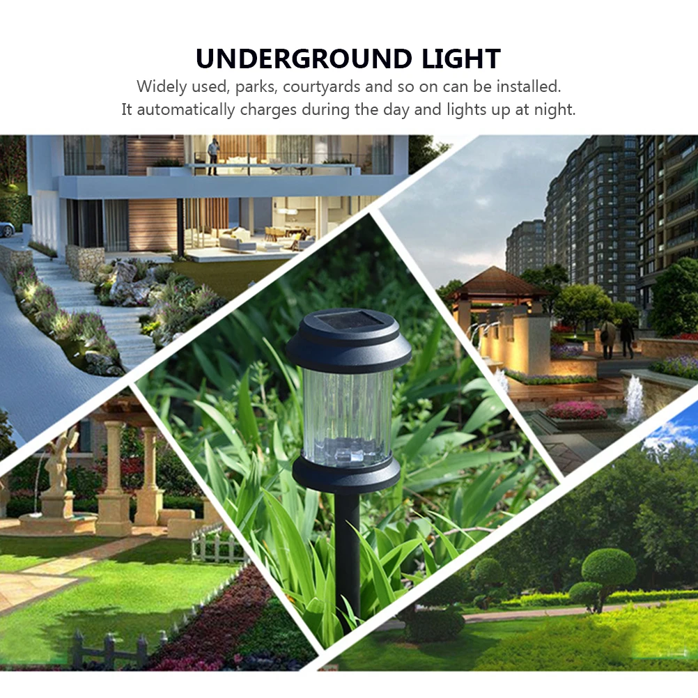 6pcs Solar Lawn Lamp Durable Outdoor Garden Light Ground Plug-In Lamp Energy Saving Landscape Lighting Waterproof For Parks Road
6pcs Solar Lawn Lamp Durable Outdoor Garden Light Ground Plug-In Lamp Energy Saving Landscape Lighting Waterproof For Parks Road