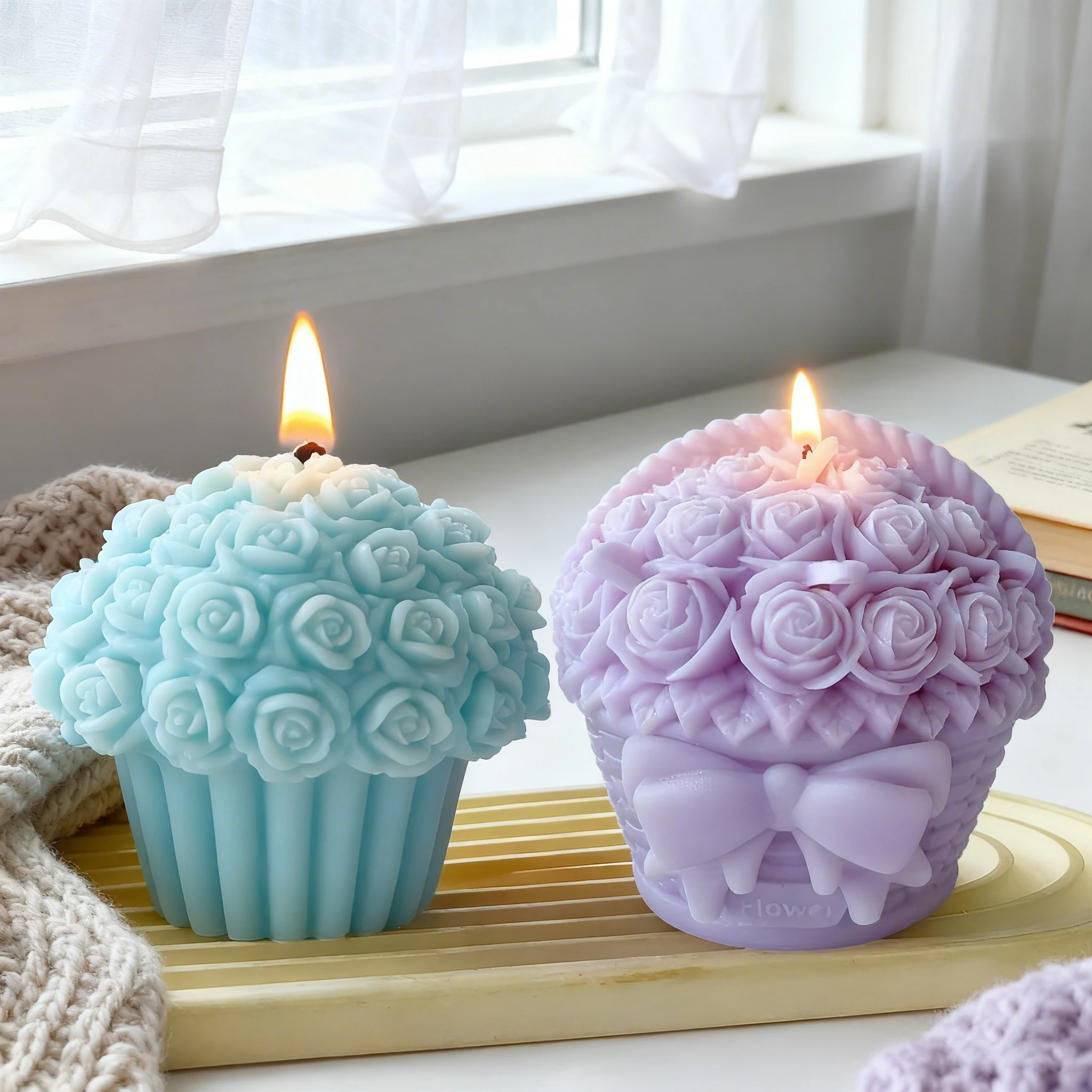 Creative Flower Basket Silicone Mold DIY for Aroma Candle Gypsum Candy Chocolate Baking Craft Handmade Home Decor Gift
Creative Flower Basket Silicone Mold DIY for Aroma Candle Gypsum Candy Chocolate Baking Craft Handmade Home Decor Gift