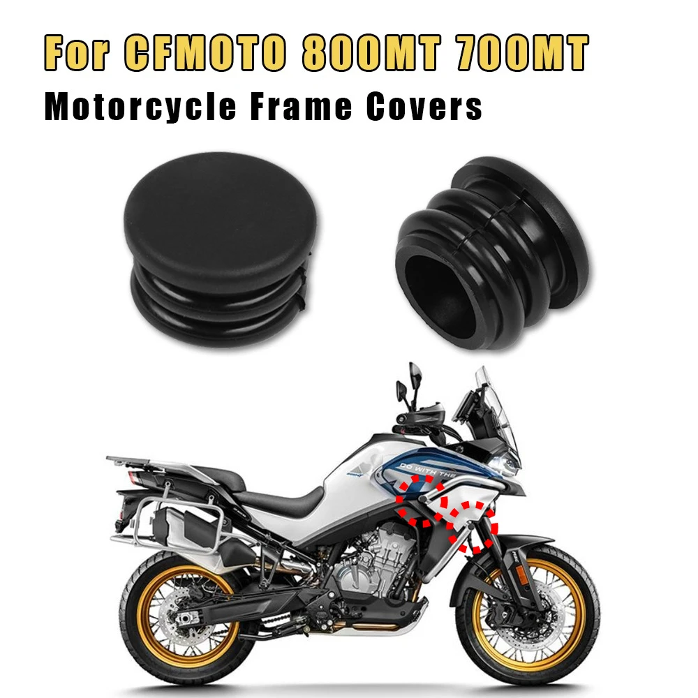 For CFMOTO 800MT 800 MT MT800 700MT 700 MT MT700 Motorcycle Frame Protection Cap Covers Bumper Trim Cover Decorative Plug Ends
For CFMOTO 800MT 800 MT MT800 700MT 700 MT MT700 Motorcycle Frame Protection Cap Covers Bumper Trim Cover Decorative Plug Ends