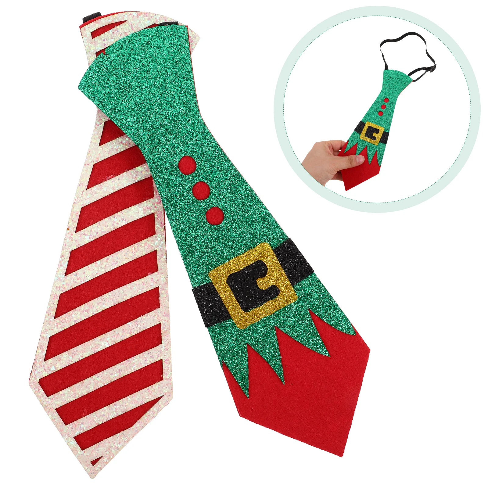 2 Pcs Christmas Decor Felt Tie Party Accessory Neck Ties Mens Boys Small Bowtie Hair Student
2 Pcs Christmas Decor Felt Tie Party Accessory Neck Ties Mens Boys Small Bowtie Hair Student