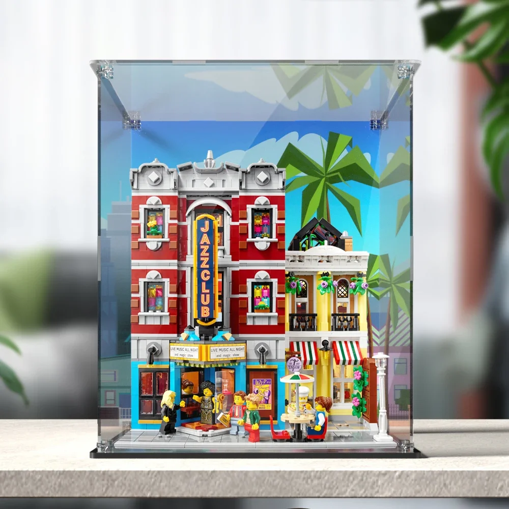 JKW Acrylic Display Box for Lego 10312 jazz club Dustproof Clear Display Case (Toy Bricks Set not Included)
JKW Acrylic Display Box for Lego 10312 jazz club Dustproof Clear Display Case (Toy Bricks Set not Included)
