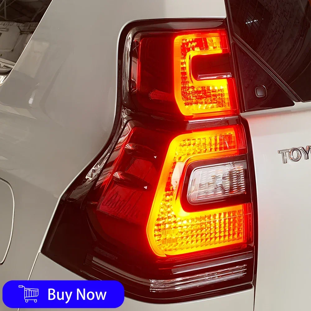 For Toyota Prado 2010-2017 Car Taillight Auto Rear Back Lamps Assembly New Upgrade LED Highlight Blink Tail Lamps Accessories
For Toyota Prado 2010-2017 Car Taillight Auto Rear Back Lamps Assembly New Upgrade LED Highlight Blink Tail Lamps Accessories