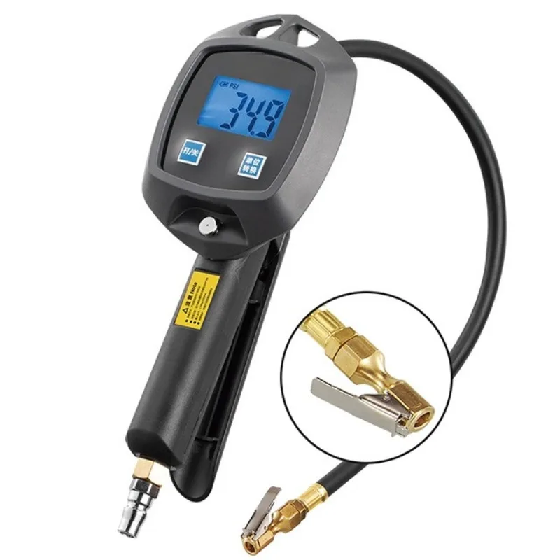 Tire inflation gauge Tire pressure gauge Barometer Digital display Automotive
Tire inflation gauge Tire pressure gauge Barometer Digital display Automotive