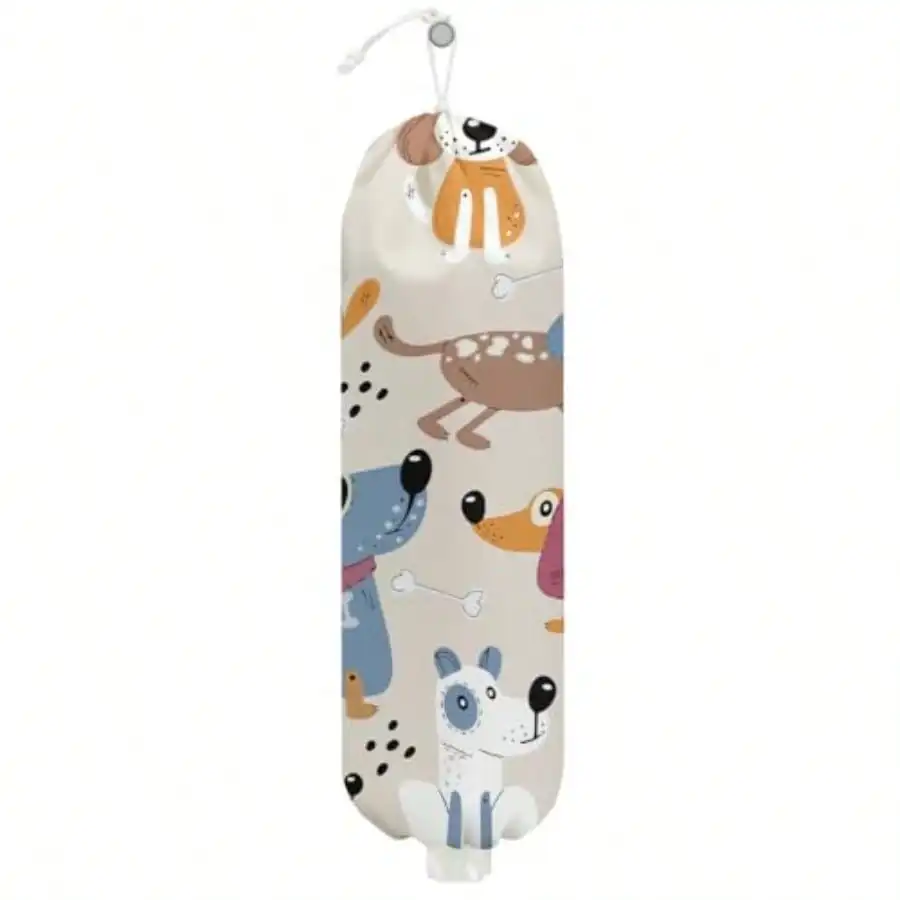Dog Plastic Bag Holder Wall Mount Grocery Bag Holder Plastic Storage Bag Pull Rope Free Adjustment Plastic Bag Holders For Grocery Bags Plastic Bag Dispenser For Home Kitchen Dog Lover Gifts
Dog Plastic Bag Holder Wall Mount Grocery Bag Holder Plastic Storage Bag Pull Rope Free Adjustment Plastic Bag Holders For Grocery Bags Plastic Bag Dispenser For Home Kitchen Dog Lover Gifts