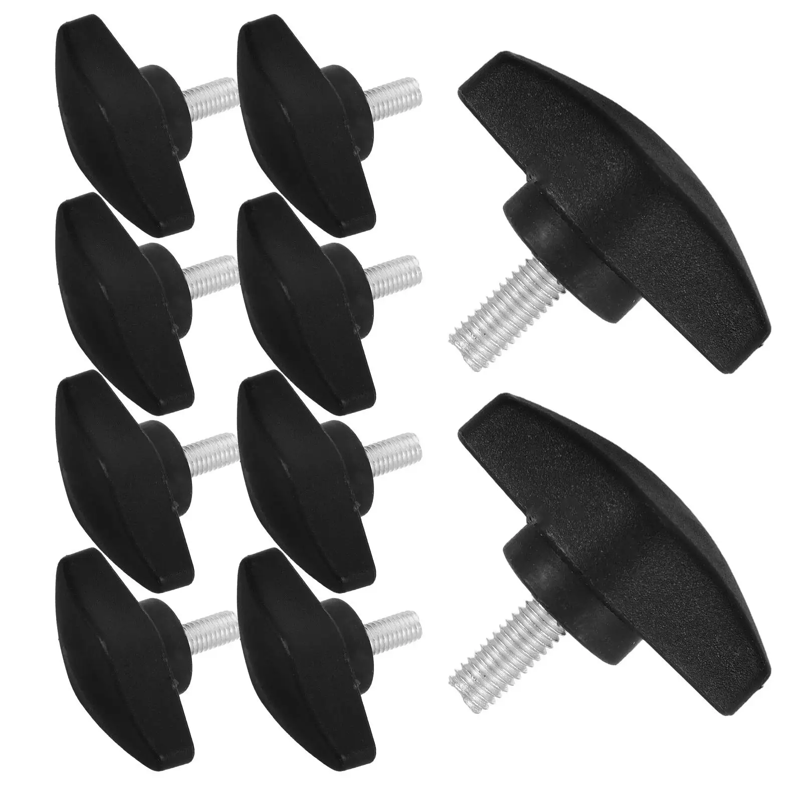 10 Pcs Stand Screw Plate Coarse Thread Thumb Clamping Fasteners Sturdy Durable Portable Clamping Screw Adjustable
10 Pcs Stand Screw Plate Coarse Thread Thumb Clamping Fasteners Sturdy Durable Portable Clamping Screw Adjustable