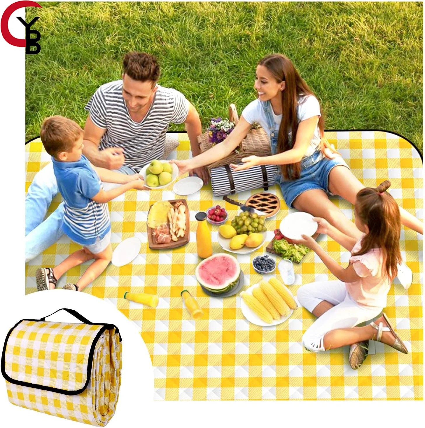 YANBIGUO Picnic Camping Blankets,Soft Foldable Waterproof Rug, Portable Outdoor Mat for Home Beach Grass Park,Machine Washable
YANBIGUO Picnic Camping Blankets,Soft Foldable Waterproof Rug, Portable Outdoor Mat for Home Beach Grass Park,Machine Washable