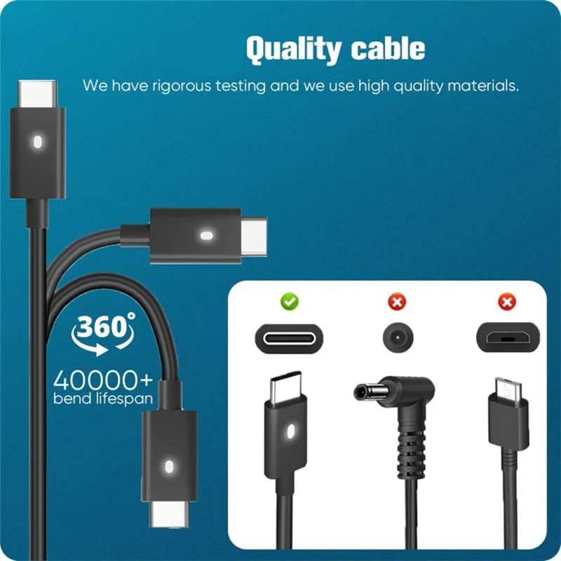 Superior-90W USB C Laptop Charger For DELL XPS 15 17 Latitude 3000 7000 Series Precision 5470 3570 Type C AC Adapter Power Cord
Superior-90W USB C Laptop Charger For DELL XPS 15 17 Latitude 3000 7000 Series Precision 5470 3570 Type C AC Adapter Power Cord