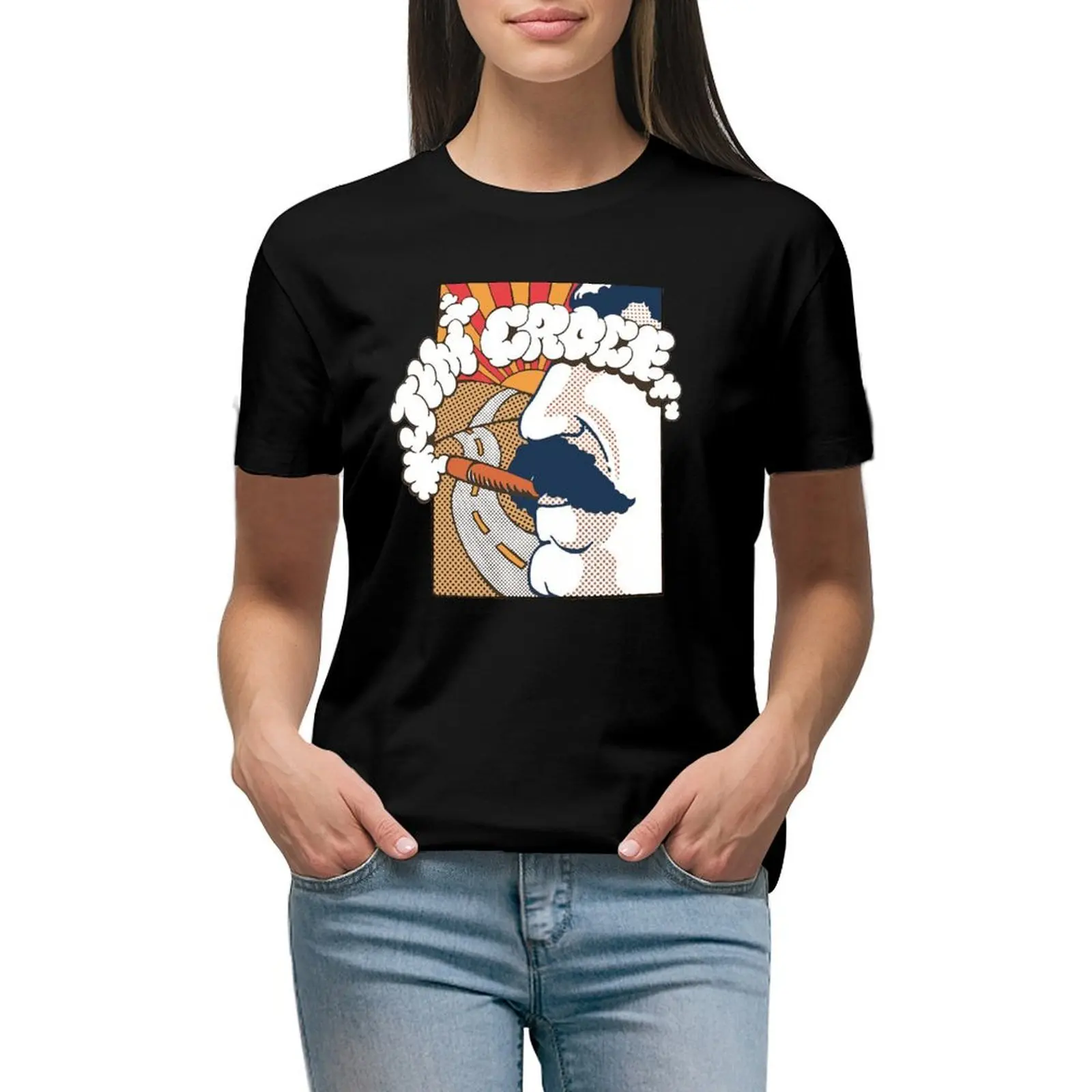 Jim Croce color dot matrix 70s design T-Shirt Female clothing anime korean fashion t-shirts for Women graphic tees
Jim Croce color dot matrix 70s design T-Shirt Female clothing anime korean fashion t-shirts for Women graphic tees