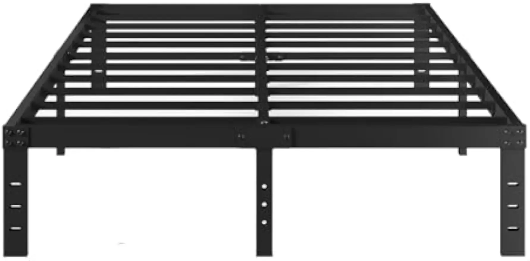 King Metal Platform Bed Frame, 12 Inch King-Size-Bed-Frames with Heavy Duty Steel Slats
King Metal Platform Bed Frame, 12 Inch King-Size-Bed-Frames with Heavy Duty Steel Slats