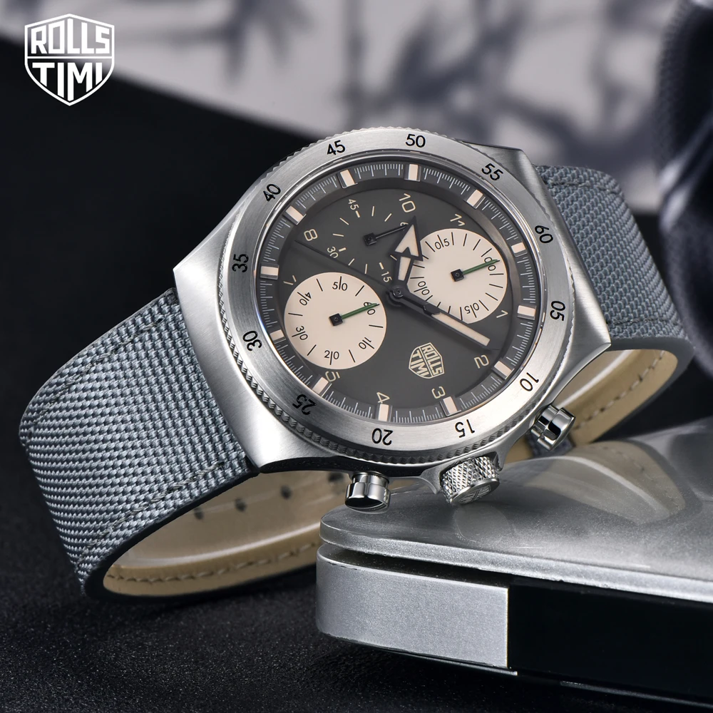 RollsTimi New 2025 Men's Quartz Chronograph Watches luxury Stainless Steel Waterproof Luminous Wrist Watch for Men Japan VD55
RollsTimi New 2025 Men's Quartz Chronograph Watches luxury Stainless Steel Waterproof Luminous Wrist Watch for Men Japan VD55