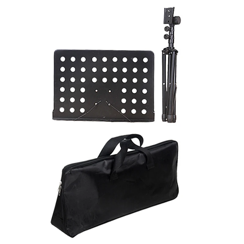 Складная подставка-тренога для чтения музыки, металлическая подставка для музыки, прочная Музыкальная подставка для гитары, скрипки, пианино
Складная подставка-тренога для чтения музыки, металлическая подставка для музыки, прочная Музыкальная подставка для гитары, скрипки, пианино