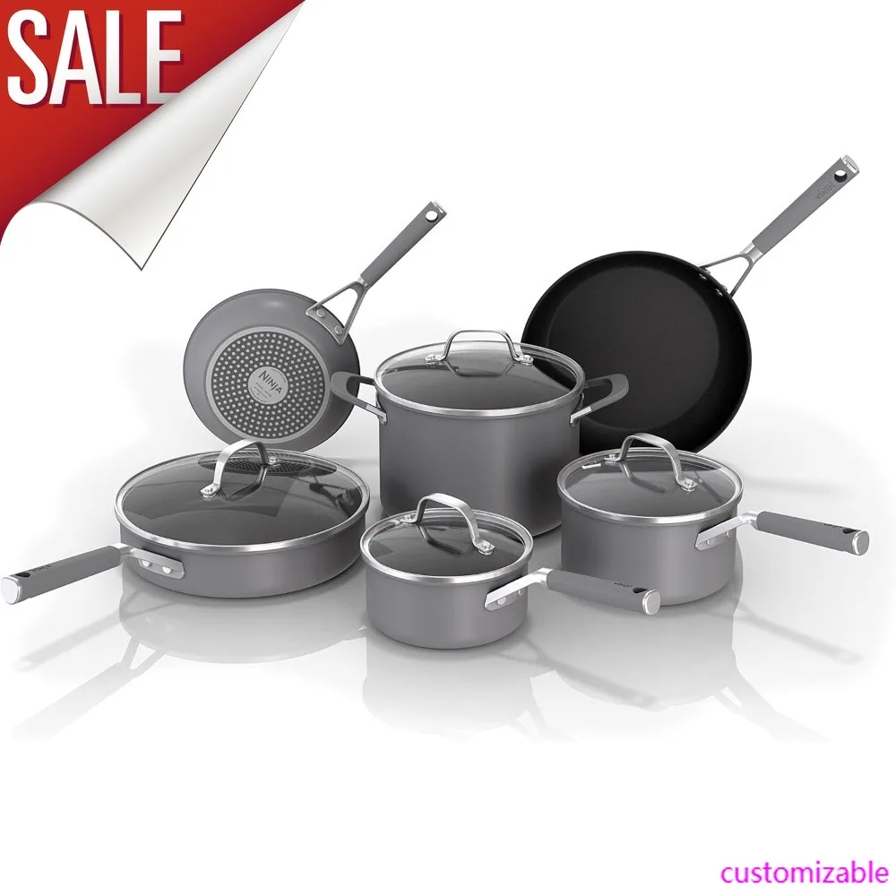 Sale-Pots And Pans Set Non Stick | Comfort Grip 10-Piece Cookware Set With NeverStick | Frying Pan, Sauce Pan With Lid, Stock Po
Sale-Pots And Pans Set Non Stick | Comfort Grip 10-Piece Cookware Set With NeverStick | Frying Pan, Sauce Pan With Lid, Stock Po