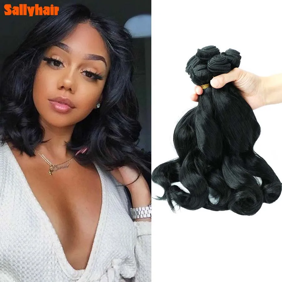 Synthetic Deep Wavy Weave Bundles 6Ps/Lot 14/18 Inch Ombre Black Wavy Hair Hair Extensions Afro Kinky Curly Bundles For Women
Synthetic Deep Wavy Weave Bundles 6Ps/Lot 14/18 Inch Ombre Black Wavy Hair Hair Extensions Afro Kinky Curly Bundles For Women