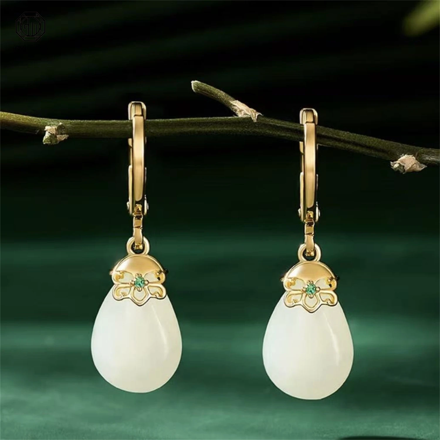 Natural Hetian Jade Clear Sky Blue Ruyi Teardrop Earrings 925 Sterling Silver Ethnic Vintage Hook Wholesale Jewelry Gift
Natural Hetian Jade Clear Sky Blue Ruyi Teardrop Earrings 925 Sterling Silver Ethnic Vintage Hook Wholesale Jewelry Gift