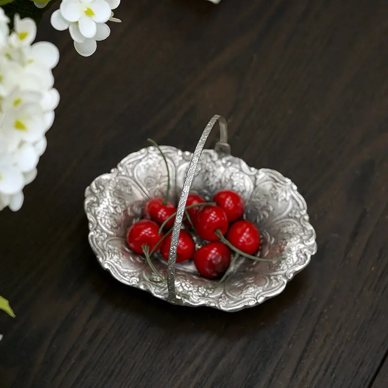 Antique Silver-Plated Brass Pedestal Bowl,Hand-Carved Vintage Tray for Entryway Decor&Photography Prop,Multi-Purpose Home Accent
Antique Silver-Plated Brass Pedestal Bowl,Hand-Carved Vintage Tray for Entryway Decor&Photography Prop,Multi-Purpose Home Accent