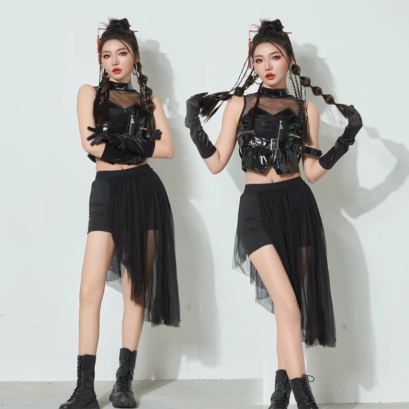 Новинка 2025, костюм для джазового танца для женщин, Kpop, сетчатый костюм для командных танцев, танцоры Gogo, одежда для выступлений в стиле хип-хоп, сценическая одежда DN19720
Новинка 2025, костюм для джазового танца для женщин, Kpop, сетчатый костюм для командных танцев, танцоры Gogo, одежда для выступлений в стиле хип-хоп, сценическая одежда DN19720