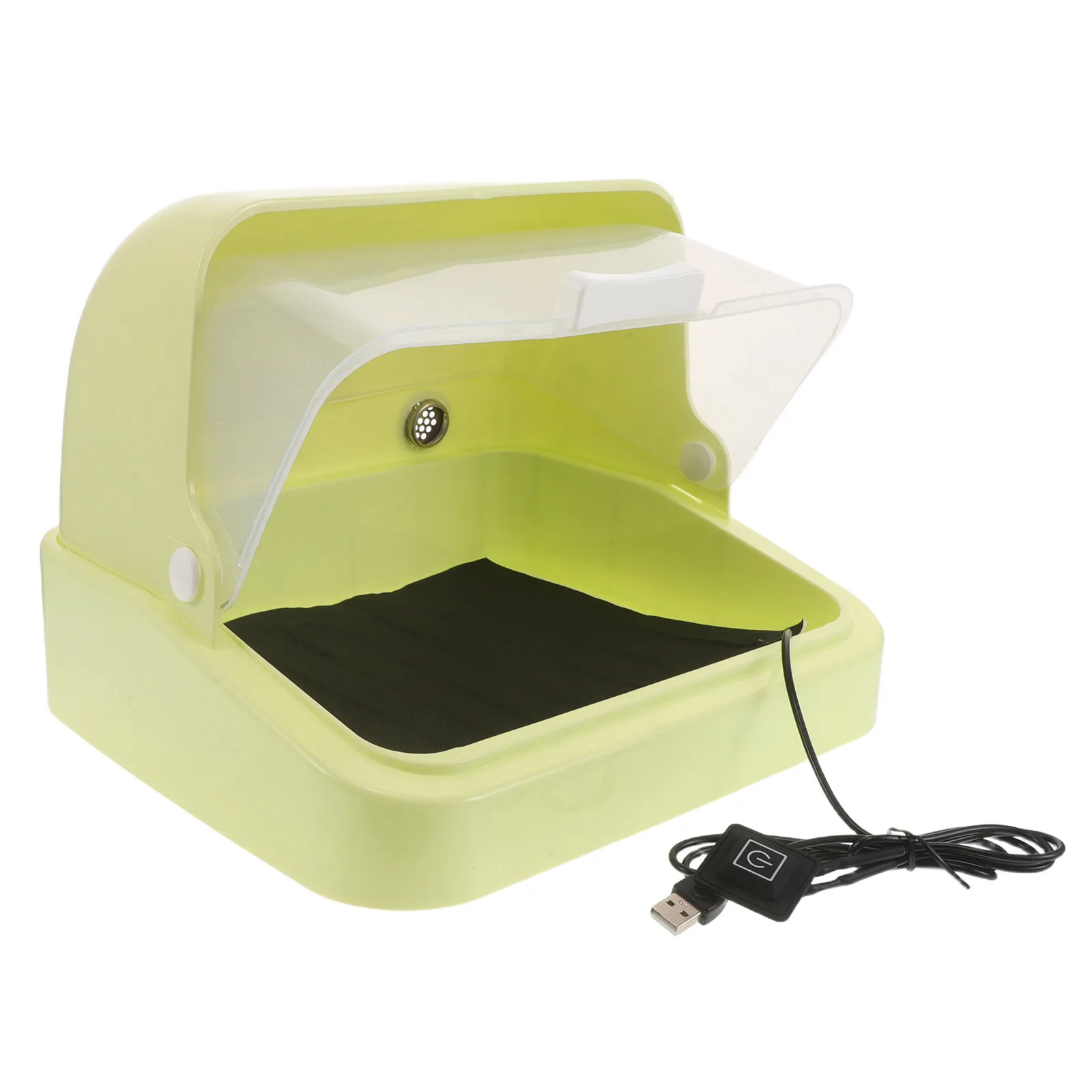Chicken Brooder Box Adjustable Heating System Dual Ventilation Caps Transparent Front Cover Detachable Bottom Plate For
Chicken Brooder Box Adjustable Heating System Dual Ventilation Caps Transparent Front Cover Detachable Bottom Plate For
