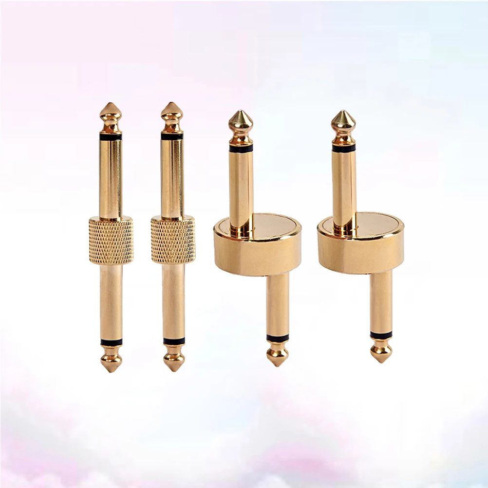 4 Pcs Guitar Pedal Connector Plug Jack Adapter Accessories Straight Z Type Audio Coupler Effect Signal Transmission Durable
4 Pcs Guitar Pedal Connector Plug Jack Adapter Accessories Straight Z Type Audio Coupler Effect Signal Transmission Durable