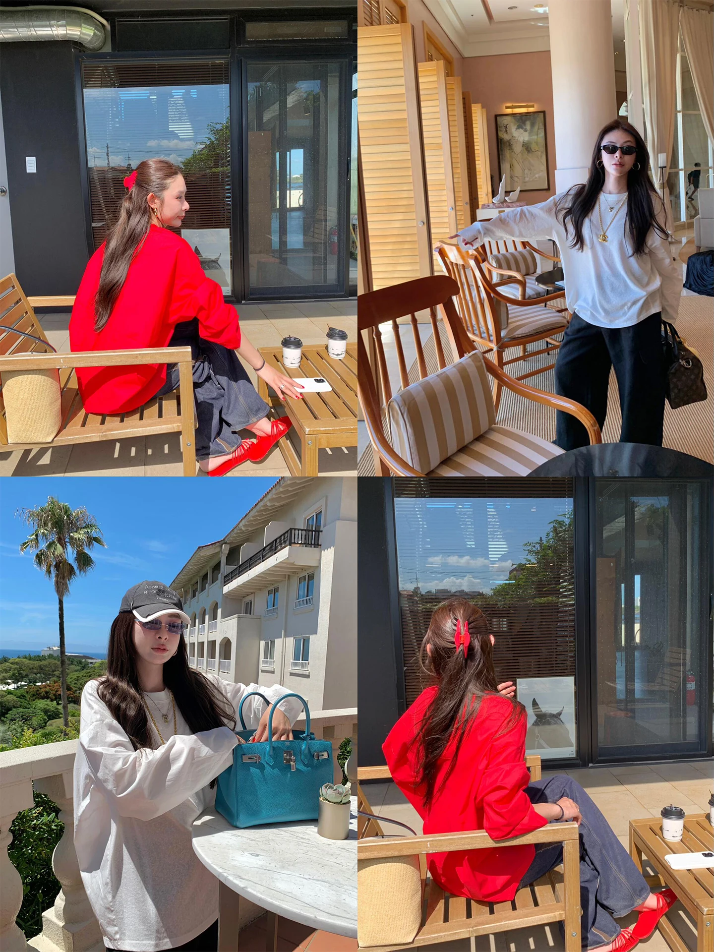 Tingtings Faionable Patchwork Long Sve T-irt Women's Early Autumn Loose Sun Protection Overhead irt White Top
Tingtings Faionable Patchwork Long Sve T-irt Women's Early Autumn Loose Sun Protection Overhead irt White Top