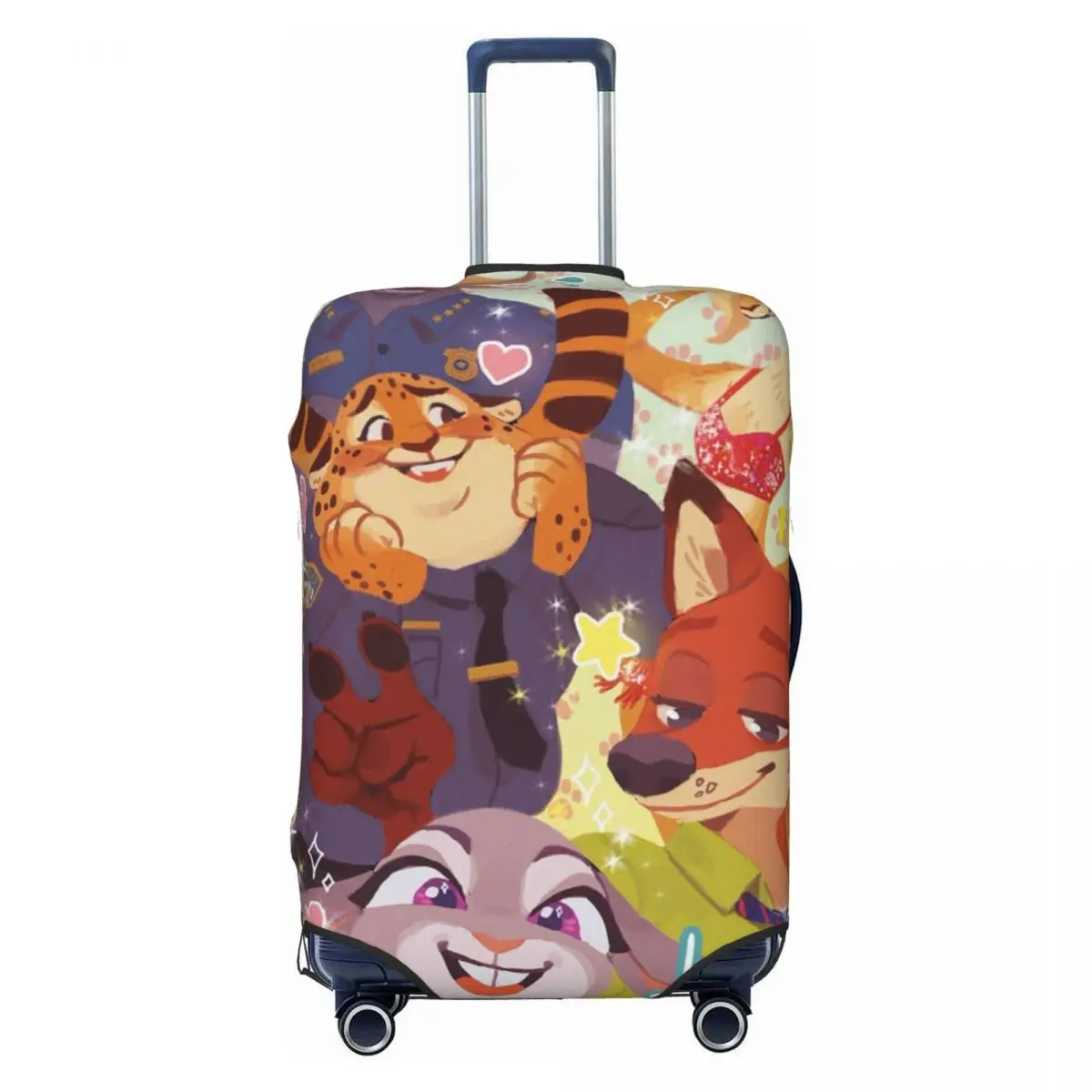 Custom Funny Zootopia Wallpaper Luggage Cover Protector Dust Proof Travel Suitcase Covers
Custom Funny Zootopia Wallpaper Luggage Cover Protector Dust Proof Travel Suitcase Covers