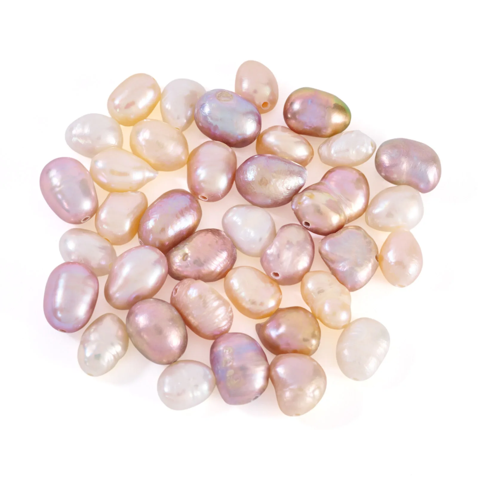 1 Set Natural Cultured Freshwater Pearl Beads Two Sides Polished Mixed Color for DIY Jewelry Necklace Bracelet Earring Supplies
1 Set Natural Cultured Freshwater Pearl Beads Two Sides Polished Mixed Color for DIY Jewelry Necklace Bracelet Earring Supplies
