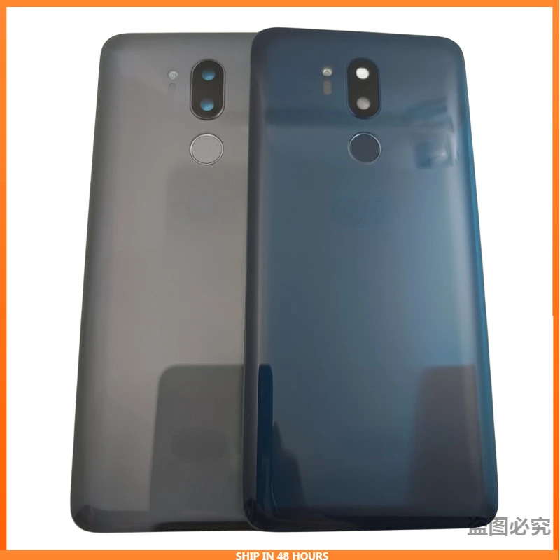 For LG G7 ThinQ G710EM Battery Cover Back Glass Panel Rear Housing Door Case With Camera Lens+Fingerprint Button
For LG G7 ThinQ G710EM Battery Cover Back Glass Panel Rear Housing Door Case With Camera Lens+Fingerprint Button