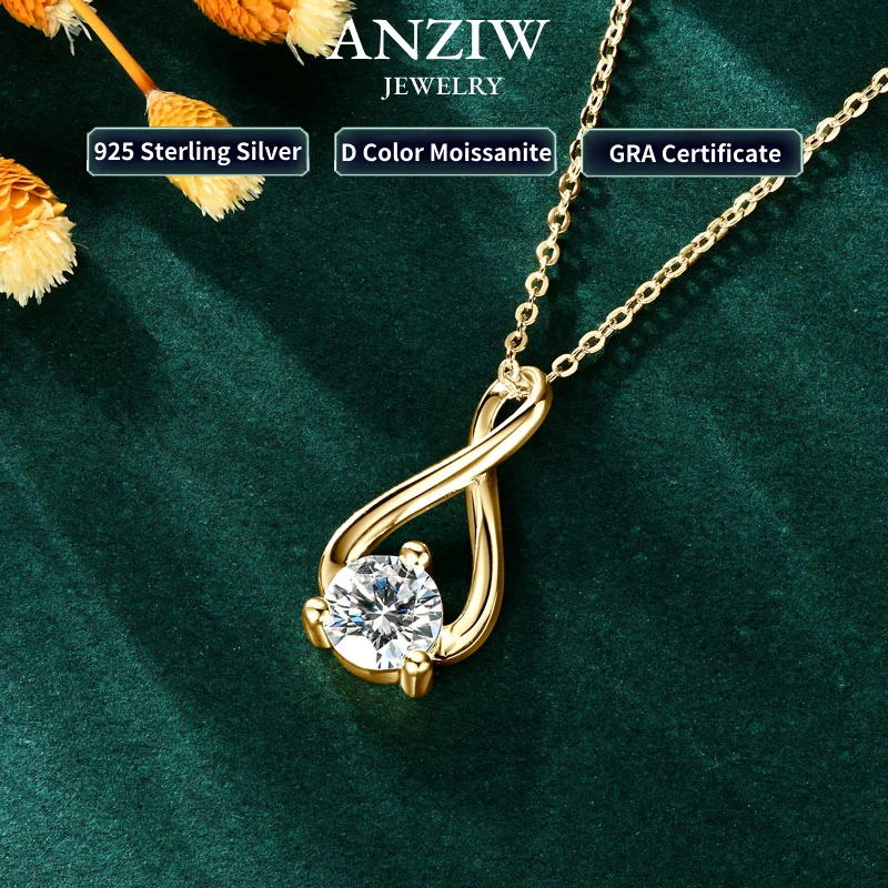 6.5mm 1ct D Moissanite Infinity Pendant Necklace for Women Silver 925 Adjustable Chain 8mm 2ct Lab Diamond Infinite Charm Gifts
6.5mm 1ct D Moissanite Infinity Pendant Necklace for Women Silver 925 Adjustable Chain 8mm 2ct Lab Diamond Infinite Charm Gifts