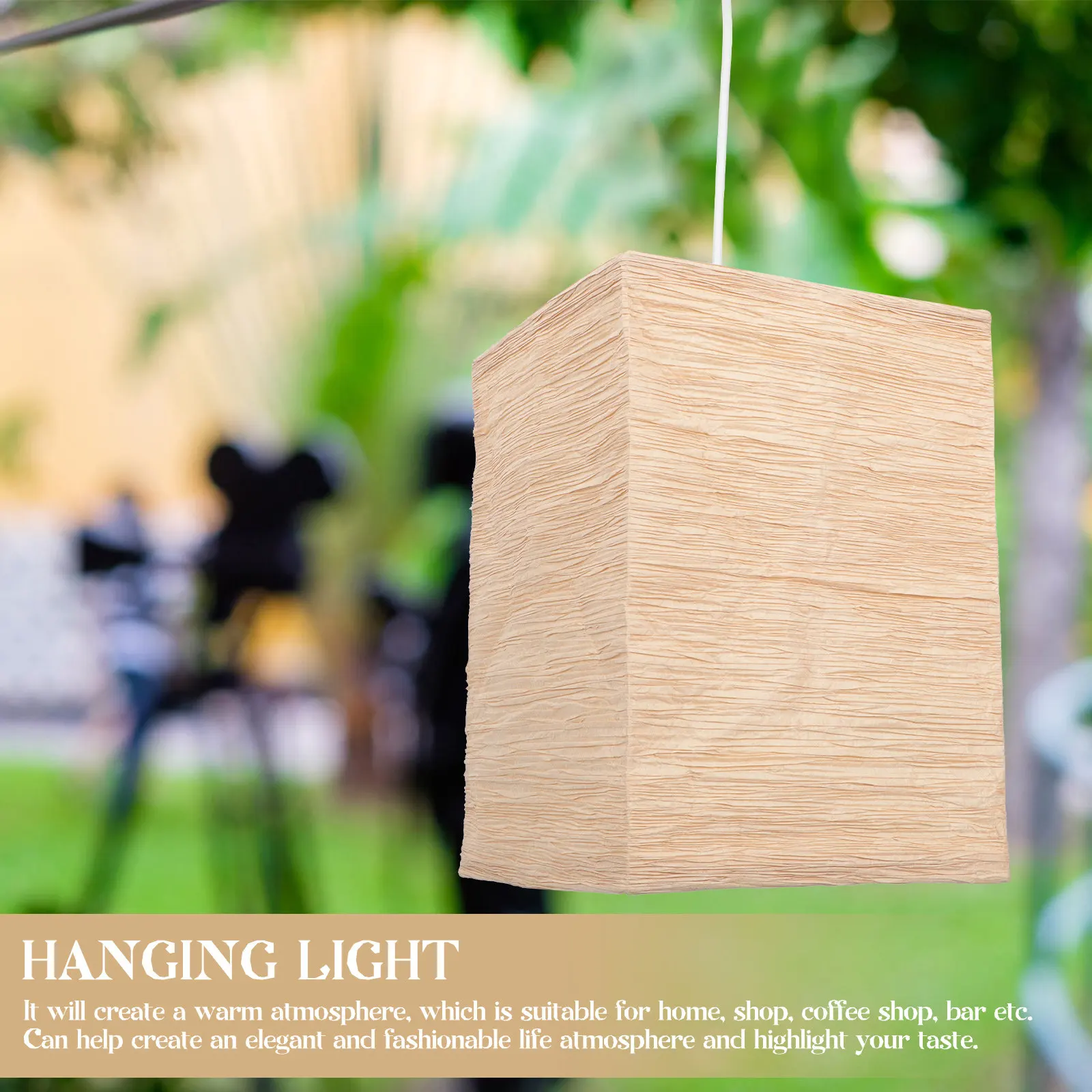Premium Paper Pendant Light Simple Elegant Hanging Ceiling Lamp for Home Living Room Hotel Restaurant Bar Coffee Shop Decorative
Premium Paper Pendant Light Simple Elegant Hanging Ceiling Lamp for Home Living Room Hotel Restaurant Bar Coffee Shop Decorative